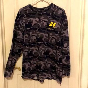 Blue & gray camouflage Jeff Gordon Vintage shirt